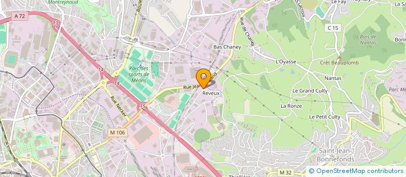 localisation de l'entreprise O'BUFFET  SAINT-ETIENNE