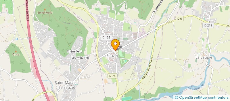 localisation de l'entreprise O BURGERS  SAUZET