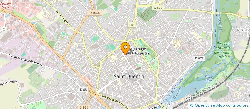 localisation de l'entreprise O.C.2.P. à SAINT-QUENTIN
