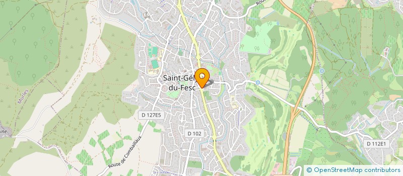 localisation de l'entreprise O.C  SAINT-GELY-DU-FESC