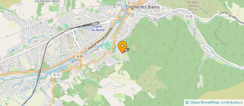 localisation de l'entreprise O.C.E.A.N SOLAIRE à DIGNE-LES-BAINS