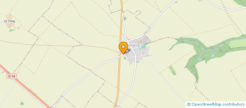 localisation de l'entreprise O.C.J.  CUCQ