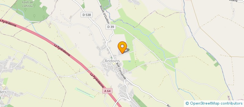 localisation de l'entreprise O C  L  ANDOINS