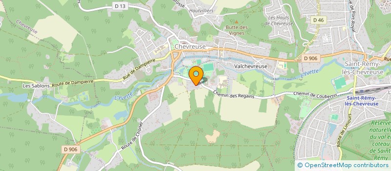 localisation de l'entreprise O.C.L. CONSEIL  CHEVREUSE