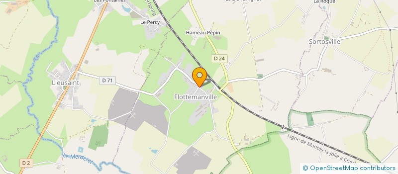 localisation de l'entreprise O&C MOREL JUMPING  FLOTTEMANVILLE