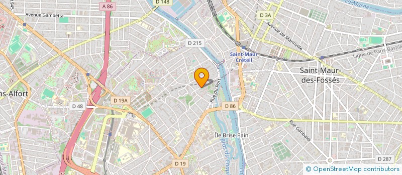 localisation de l'entreprise O.C.R. POP à CRETEIL