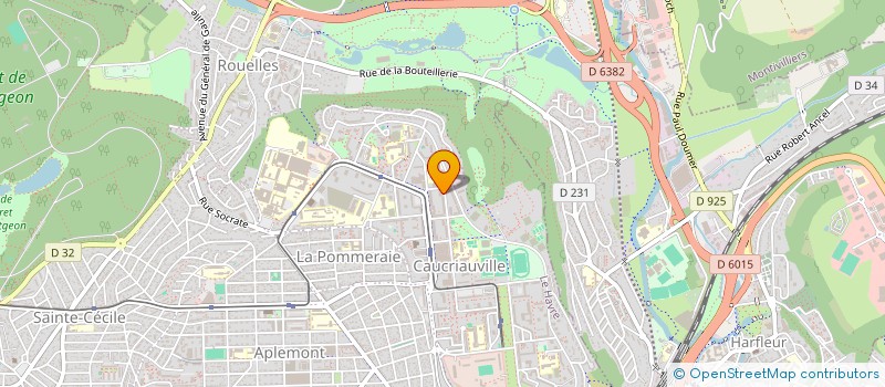 localisation de l'entreprise O-C RENOVATION à LE HAVRE