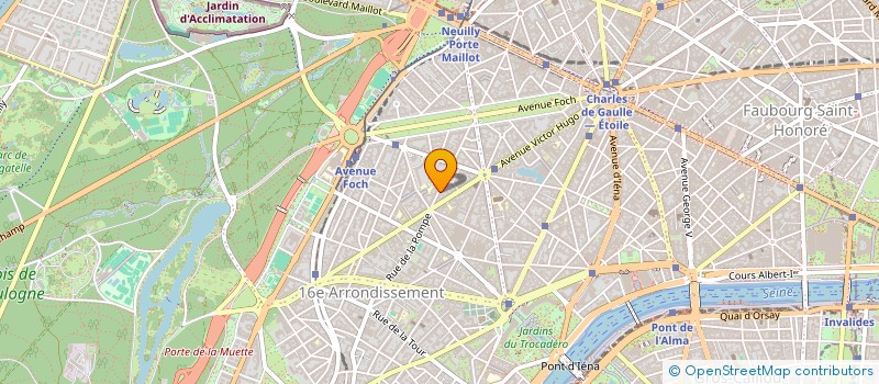 localisation de l'entreprise O.C.T.T  PARIS