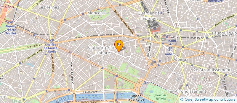 localisation de l'entreprise O.C TRAVEL  PARIS