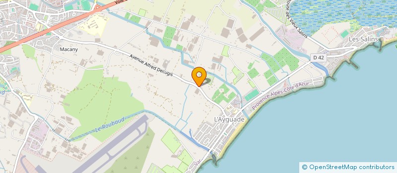 localisation de l'entreprise O CABANON à HYERES