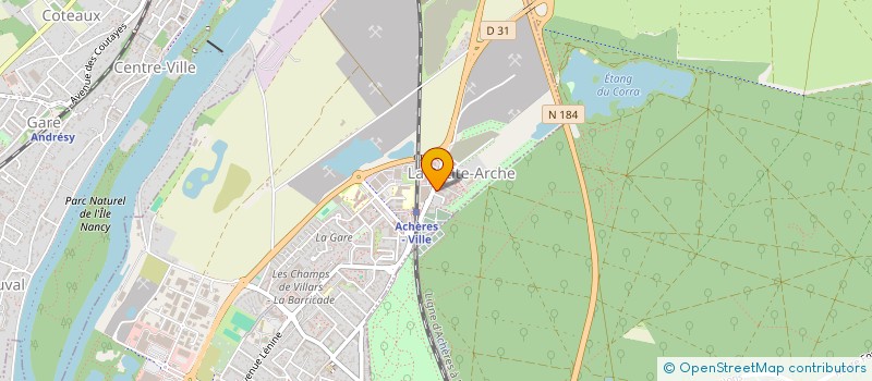 localisation de l'entreprise O CAFE ACHERES  ACHERES