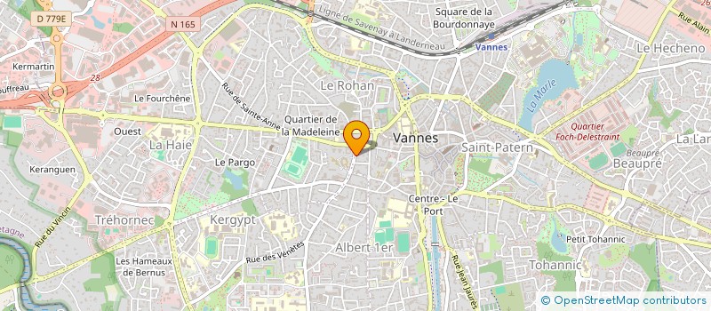 localisation de l'entreprise O'CALCUTTA à VANNES
