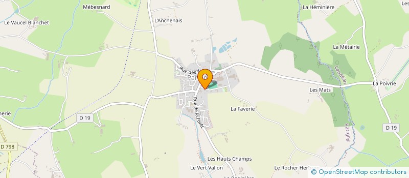 localisation de l'entreprise O'CALINOU  SAINT-SAUVEUR-DES-LANDES