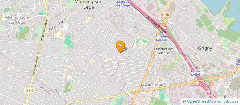 localisation de l'entreprise O CANTINHO à MORSANG-SUR-ORGE