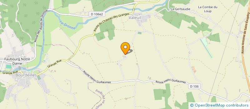 localisation de l'entreprise O CAPRICES à BRANTOME EN PERIGORD