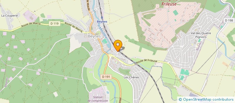 localisation de l'entreprise O CARETO  BEYNES