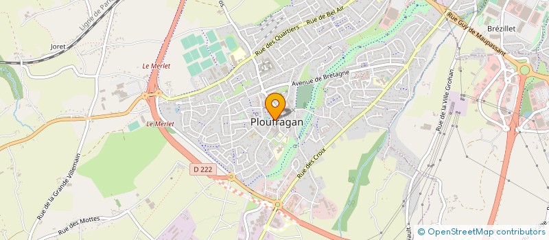 localisation de l'entreprise O' CARRE DES GOURMANDS à PLOUFRAGAN