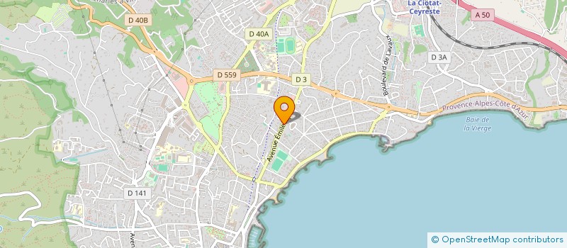 localisation de l'entreprise O'CARREFOUR à LA CIOTAT