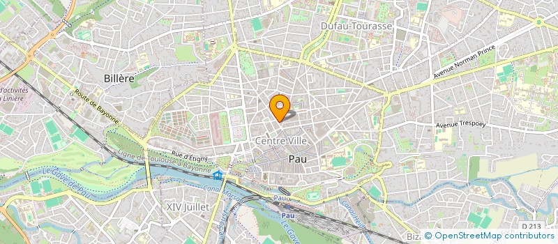 localisation de l'entreprise O CARRES à PAU