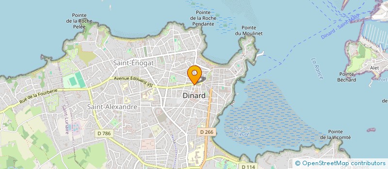 localisation de l'entreprise O'CARROLL & CO  DINARD