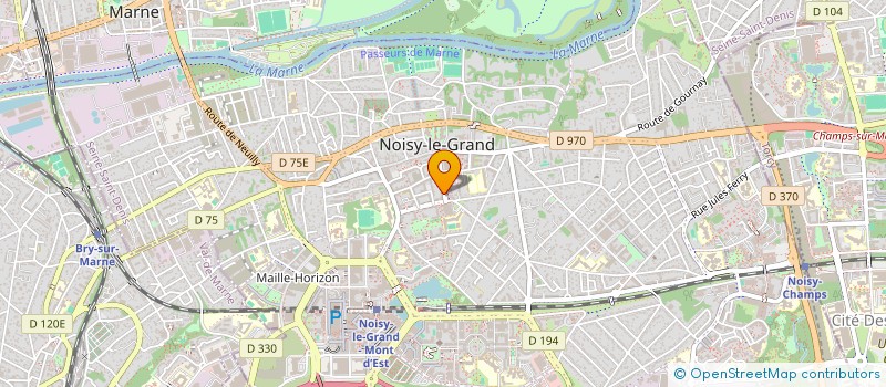 localisation de l'entreprise O' CAVEAU DE FREDO  NOISY-LE-GRAND