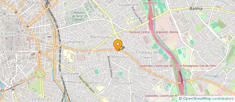 localisation de l'entreprise O'CCITANIE ENERGIES à TOULOUSE