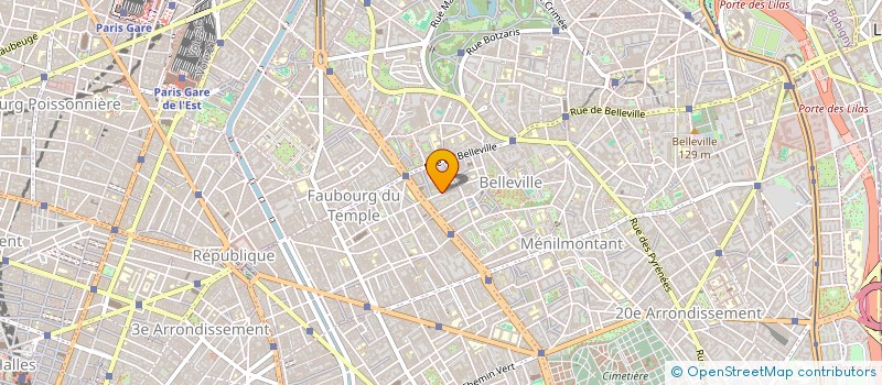 localisation de l'entreprise O CEDILLE  PARIS