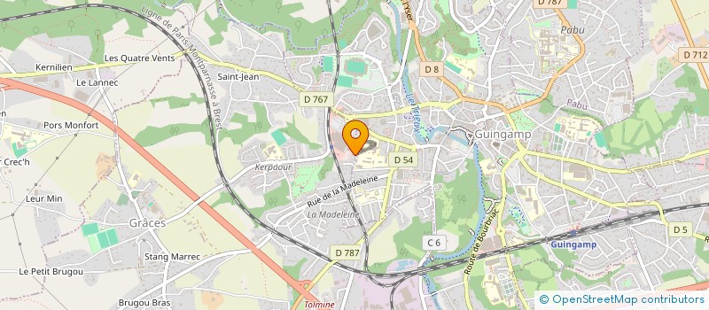 localisation de l'entreprise O CEDRE  GRACES