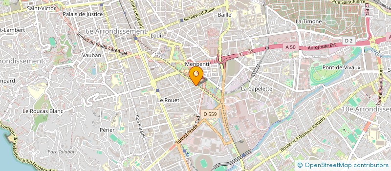 localisation de l'entreprise O CELIBAT SYMPA à MARSEILLE