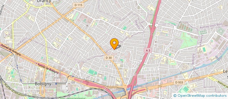 localisation de l'entreprise O'CESAR  BOBIGNY