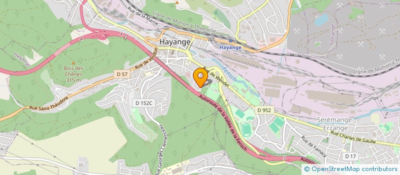 localisation de l'entreprise O CHATEAU  HAYANGE