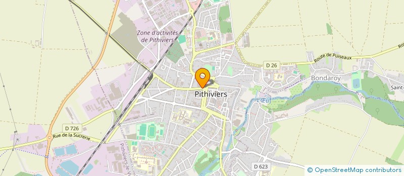 localisation de l'entreprise O'CHEESE NAAN'S à PITHIVIERS