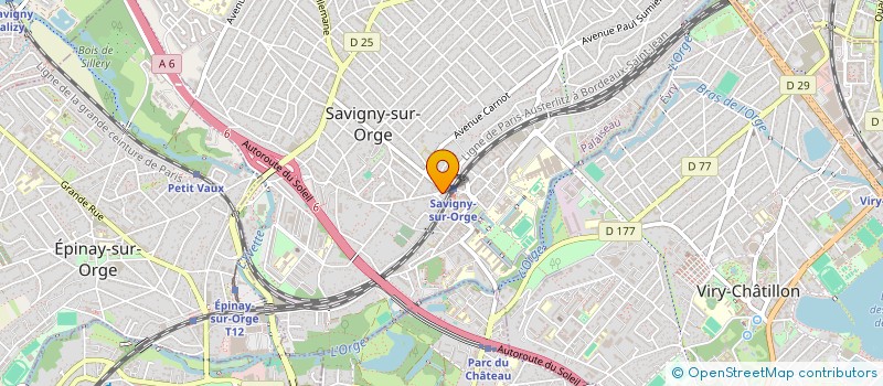 localisation de l'entreprise O' CHEEZ à SAVIGNY-SUR-ORGE