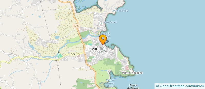 localisation de l'entreprise O'CHEEZY BURGER à LE VAUCLIN
