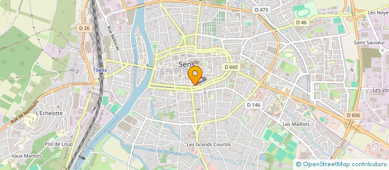 localisation de l'entreprise O'CHICKEE'N BURGER  SENS