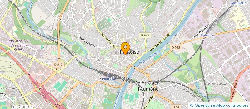 localisation de l'entreprise O CHOUX CAKE'S  PONTOISE