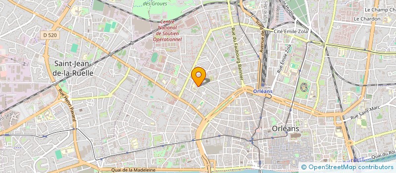 localisation de l'entreprise O CISEAUX D'ELOISE à ORLEANS