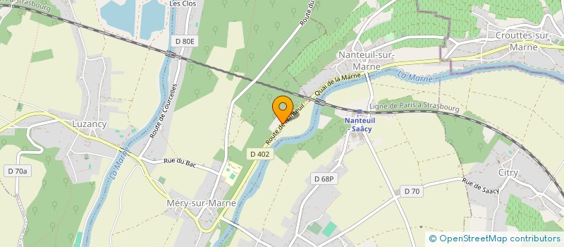 localisation de l'entreprise O CLAIRDELUNE à MERY-SUR-MARNE