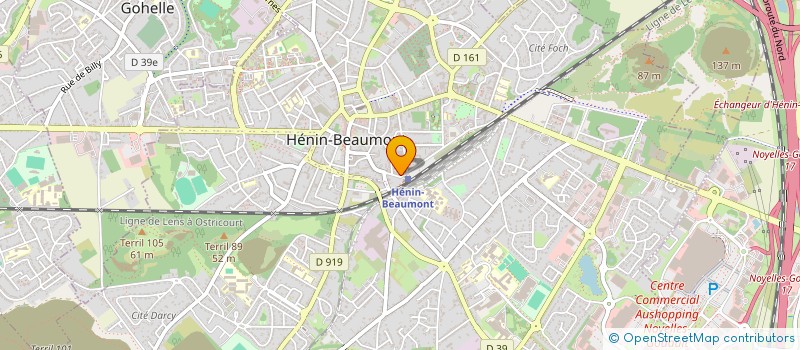 localisation de l'entreprise O CLASSE DALLE à HENIN-BEAUMONT