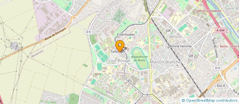 localisation de l'entreprise O'CLEAN  REIMS