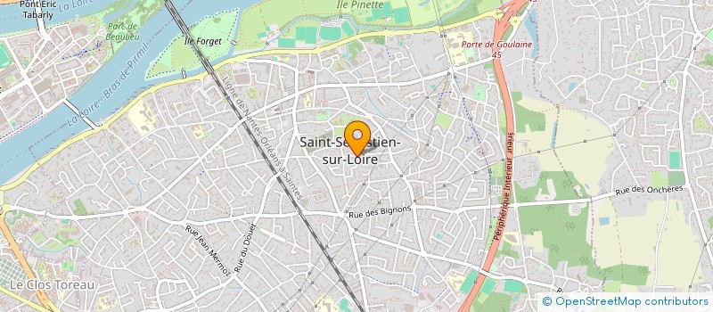 localisation de l'entreprise O COCON ENCHANTE à SAINT-SEBASTIEN-SUR-LOIRE