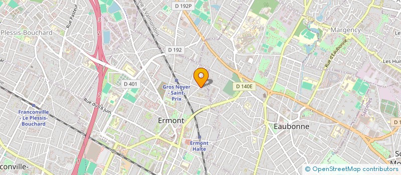 localisation de l'entreprise O COEUR DES DIAMANTS à ERMONT