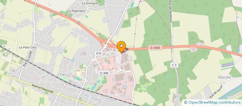 localisation de l'entreprise O COIF  CHECY