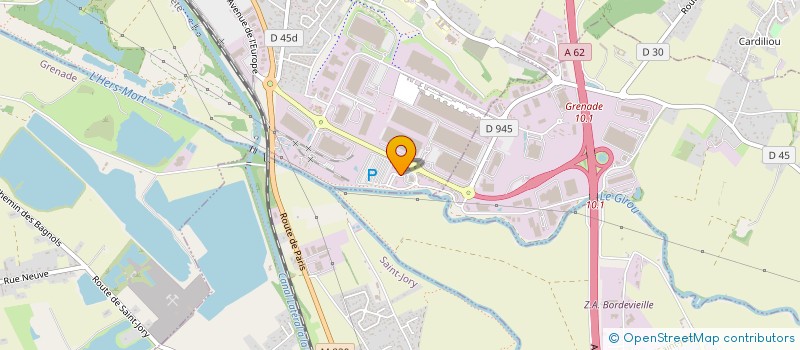 localisation de l'entreprise O COIN GOURMAND  CASTELNAU-D'ESTRETEFONDS