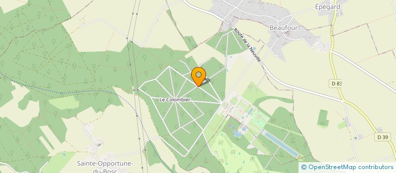localisation de l'entreprise O COLOMBIER  SAINTE-OPPORTUNE-DU-BOSC