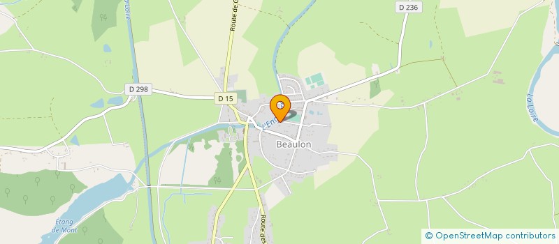 localisation de l'entreprise O COM' 3 POM' à BEAULON