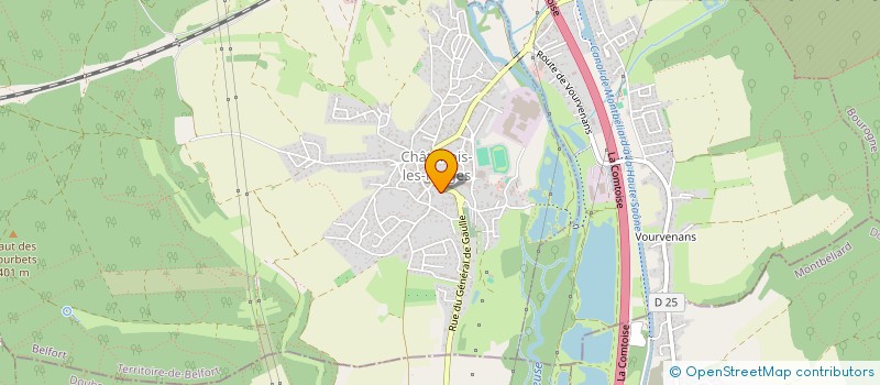 localisation de l'entreprise O COM 3 POMMES à CHATENOIS-LES-FORGES