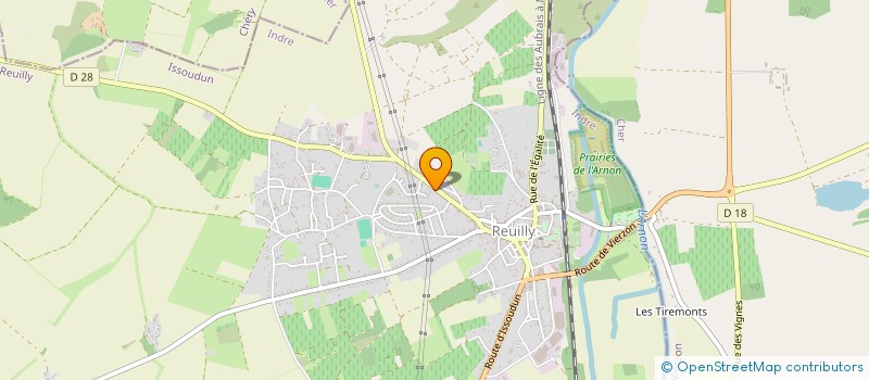 localisation de l'entreprise O'CONCEPT à REUILLY