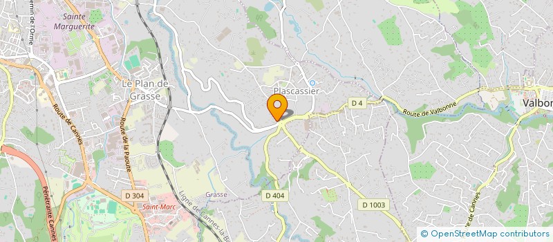 localisation de l'entreprise O CONCEPT à GRASSE