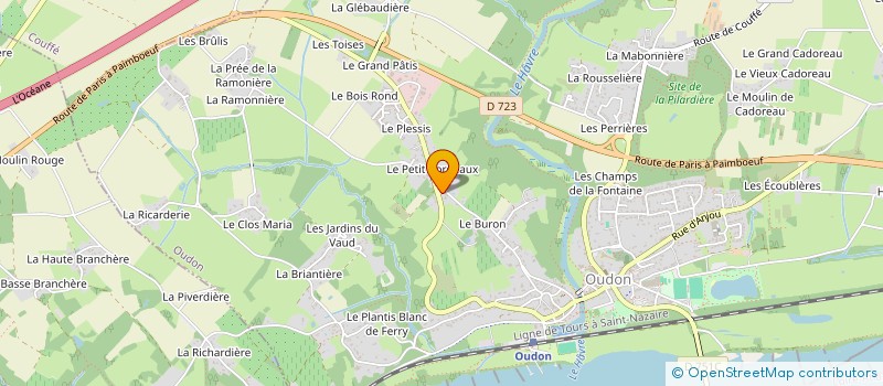 localisation de l'entreprise O CONCEPT  OUDON